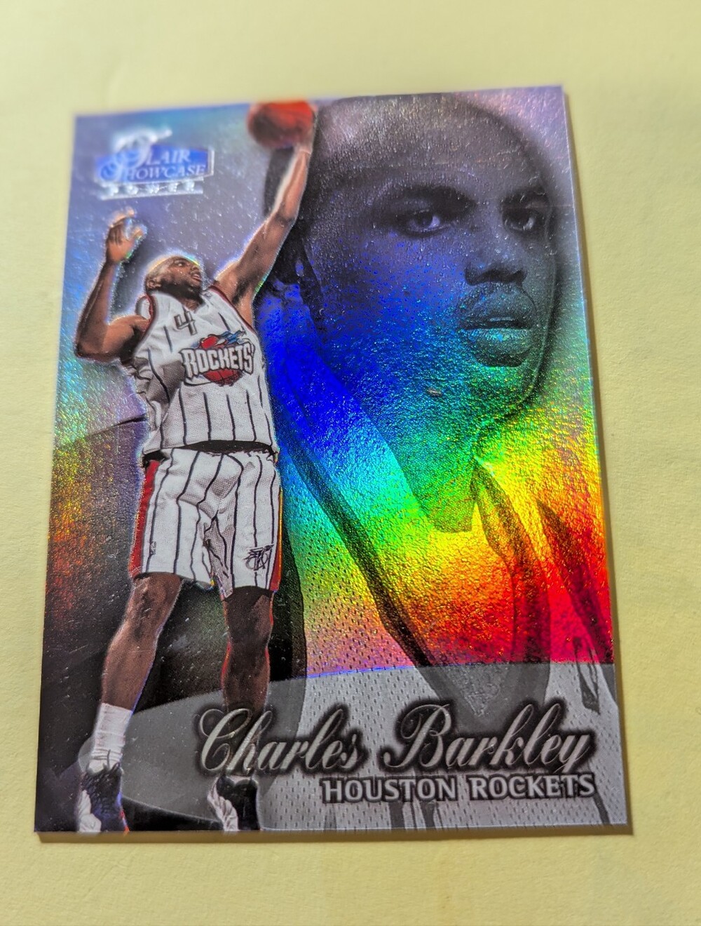 1998-99 Flair Showcase Charles Barkley #26 Houston Rockets NM